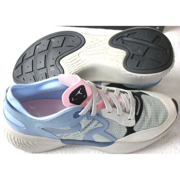 Nike Men's Jordan Delta 3 Low Shoes Lt Iron Ore Cobalt Bliss Blue Sizes NIB - Picture 3 of 5